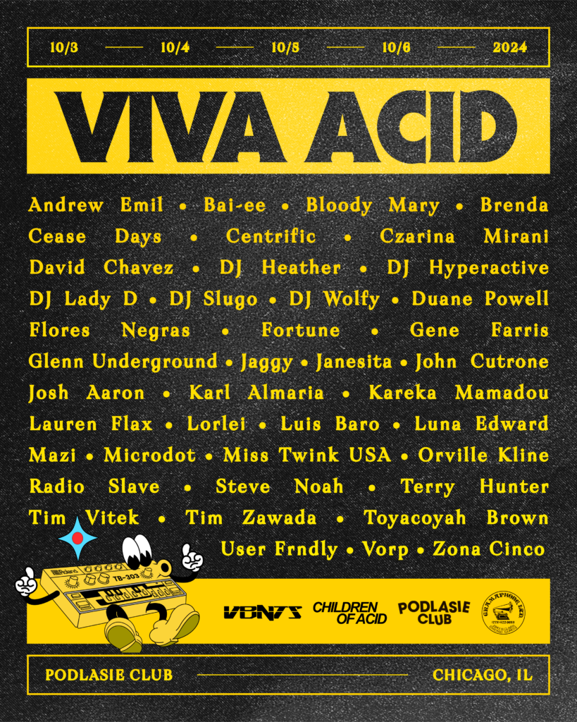 VIva Acid 2024 Lineup
