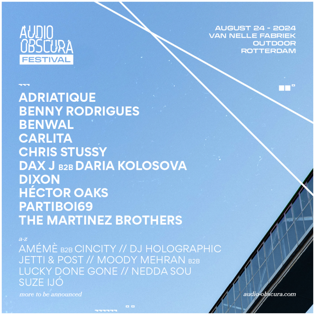 Audio Obscura Festival line up
