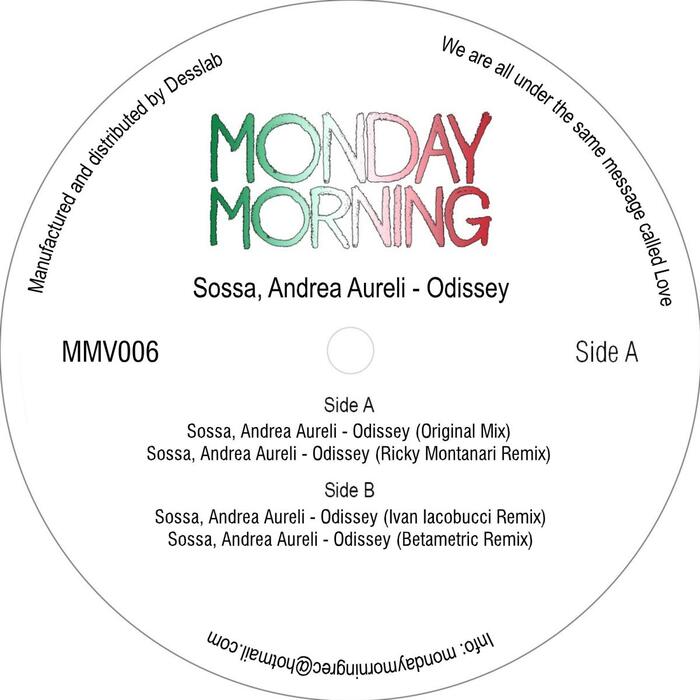 Odissey by Monday morning cover