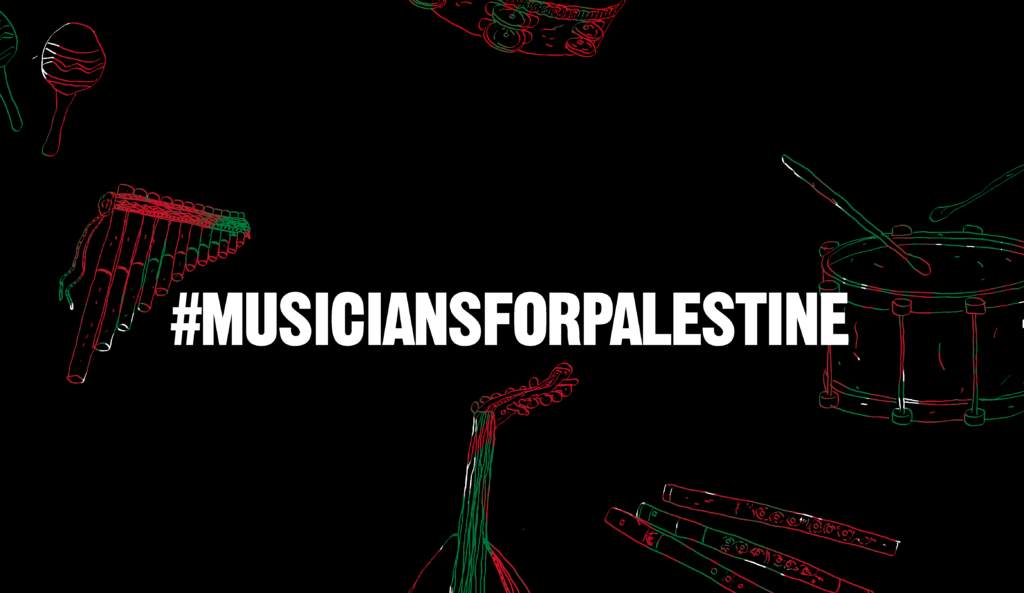 #MusiciansForPalestine