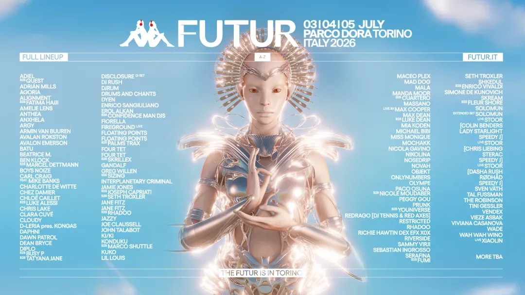 Kappa Future Festival 2026 KFF26 Full Line Up