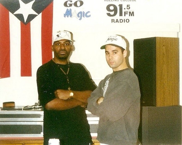 LA Williams with Manny Cuevas