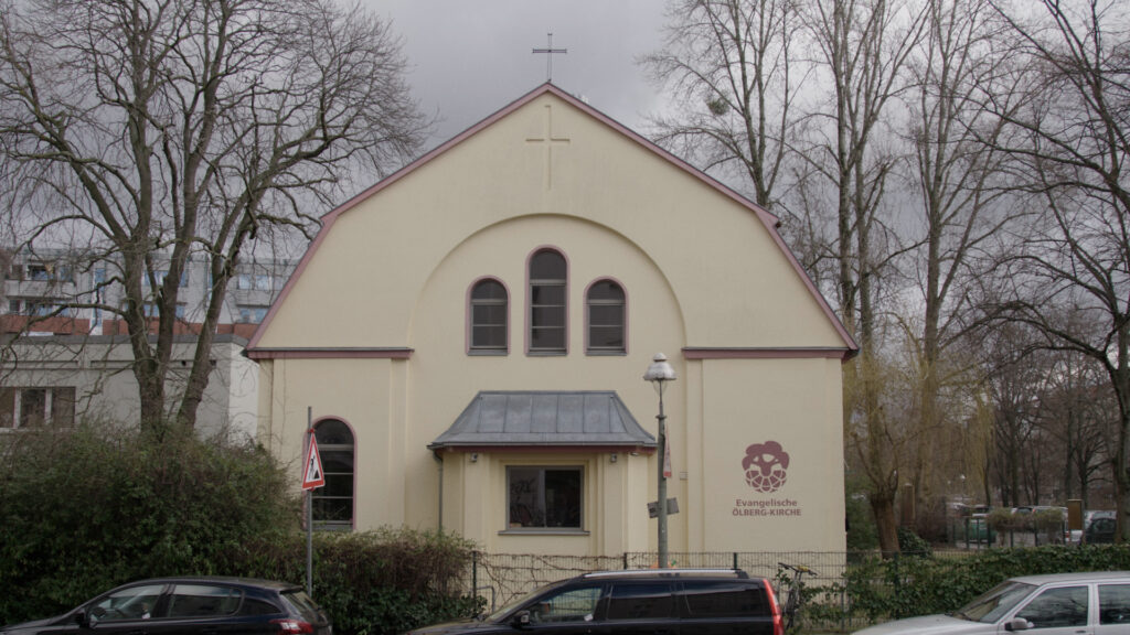 Chiesa di Ölberg nel quartiere di Kreuzberg