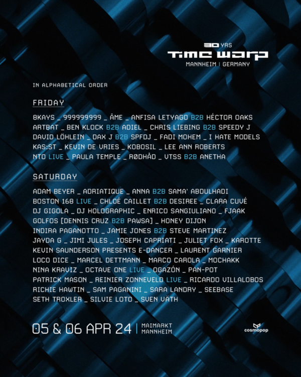 TIME WARP 30 ANNI