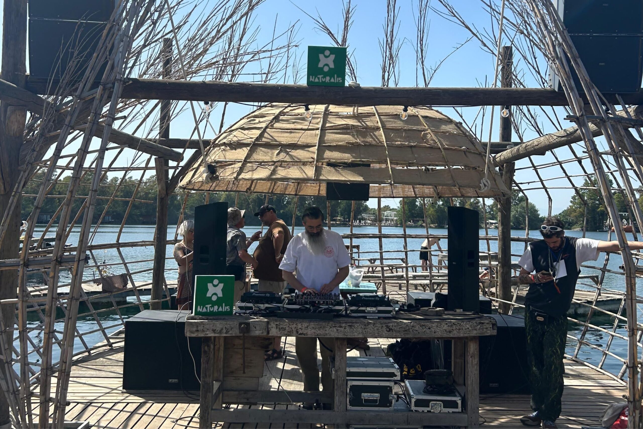 Vladimir Ivkovic suona durante il festival Naturalis