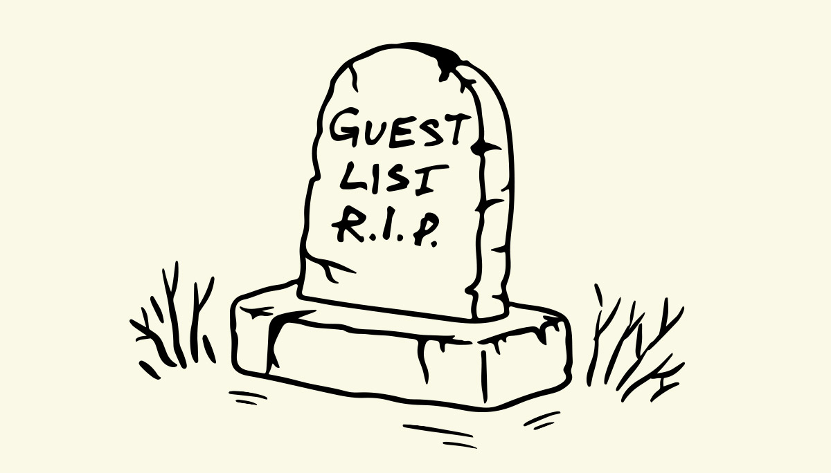 Guestlist is dead