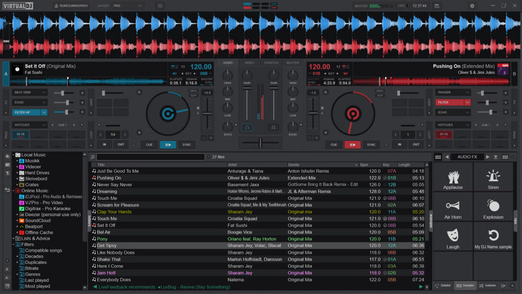 virtual dj